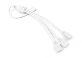 Spotřební materiál a příslušenství - Konektor 1Žena+30cmWire+3Žena 4P AWG24