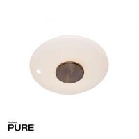 Kruhová - PN 6082-34 LED nástěnné a stropní svítidlo PURE Vitrum 2700K hnědá / opál - PAUL NEUHAUS