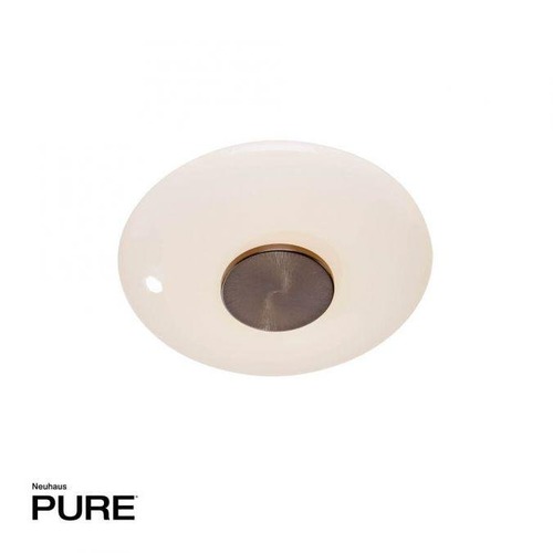 Kruhová - PN 6082-34 LED nástěnné a stropní svítidlo PURE Vitrum 2700K hnědá / opál - PAUL NEUHAUS - foto 1