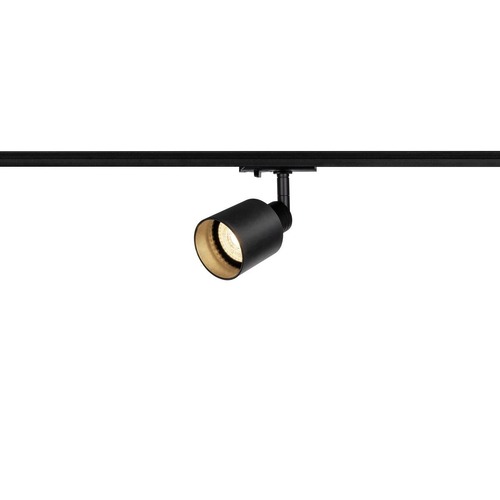 Svítidla - LA 1001868 PURI TRACK SPOT, QPAR51, sklo, černá, 50W, vč. 1fázového adaptéru - BIG WHITE (SLV) - foto 1