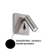 Hranatá - ILUX 250113 LITE AP NERO - IDEALLUX