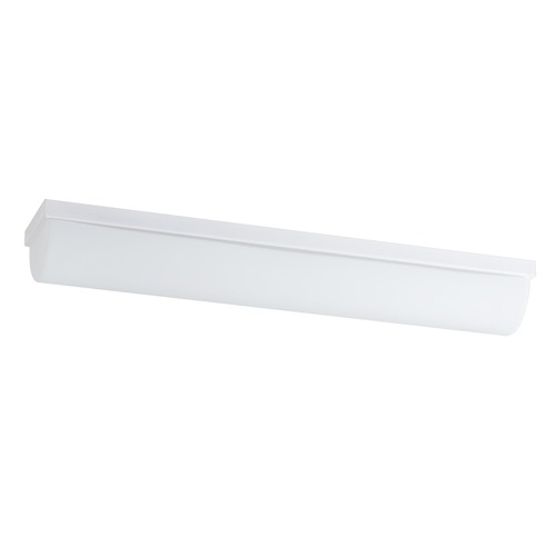 Podélná - OS SYL51421 SYLVIA 1 X4 stropní/nástěnné skleněné svítidlo bílá IP44 3000 K 18W LED - OSMONT - foto 1