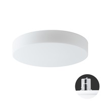 Koupelnová - OS ELS68638 ELSA V4 stropní/nástěnné skleněné polovestavné svítidlo bílá IP44 4000 K 24W LED HF - OSMONT