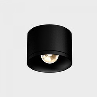 Downlight - KHL K51000.02.SR.BK-BK.36.ST.8.30 ERYL stropní svítidlo pr. 80 mm černá 36° 12 W CRI >80 3000K Non-Dimm - KOHL-Lighting