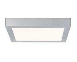 Hranatá - P 70650 Stropní svítidlo Lunar LED Panel 17W matný chrom, hliník - PAULMANN