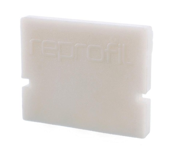 Krytky pro Al profily - IMPR 979080 Koncovka H-AU-01-08 bílá 14 mm 2 ks - LIGHT IMPRESSIONS - foto 1