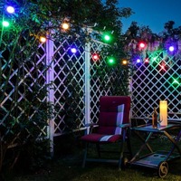 Venkovní řetězy - DLED PG510M Party osvětlení - 5 m, 10 barevných LED