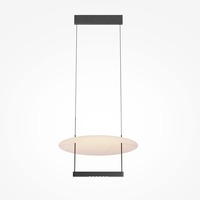 Dekorativní - M MOD280PL-L23B3K1 Závěsné svítidlo Ambience 3000K 23W teplá bílá 1000lm černý kov stmívatelné - MAYTONI