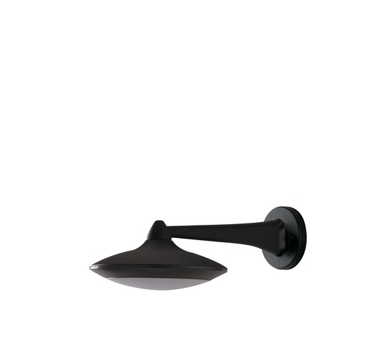 Nástěnná - FAN LANT-ALYSON/AP Venkovní nástěnné svítidlo LED ALYSON černá, hlinik, 12 W, 1300 lm, 4000 K, IP44, 10 x 24 cm - FANEUROPE - foto 1