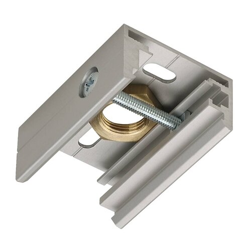 Lišty a příslušenství EUTRAC - LA 145734 Úchyt EUTRACK pro závěsnou montáž lišty 3x230V, stříbrnošedá - BIG WHITE (SLV) - foto 1