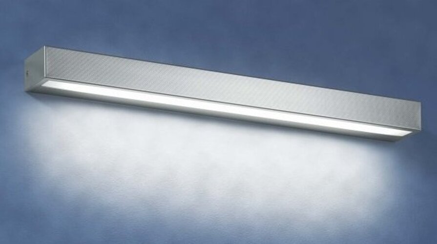 Koupelnová - WD 86-6710-30,E-SB-N Nástěnné svítidlo Roma 1E LED 23W 230V 3000K 2580lm nerez IP44 (86-6710-30, E-SB-N) - ECO-DESIGN - foto 1