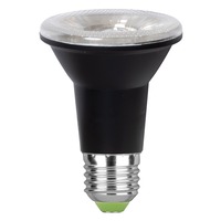 E27 - FAN KLASSIC-B-PAR20 Žárovka LED PAR20 černá E27, 7 W, 550 lm, 3000 K, 38°, 63 x 82 mm, 25 000 h, CRI 80 - FANEUROPE