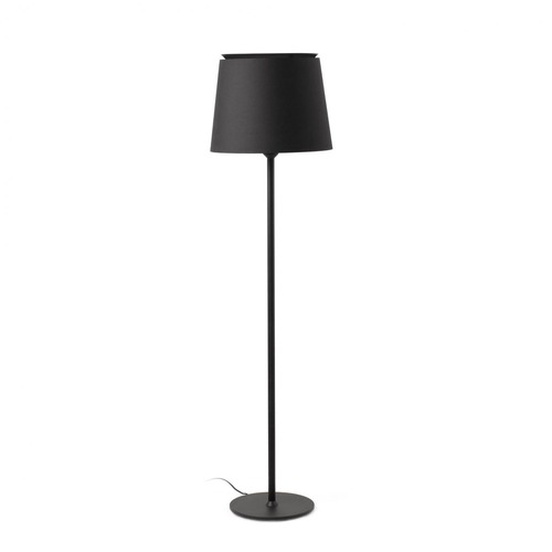 Stojací lampy - FARO 20307-86 SAVOY černá stojací lampa - FARO - foto 1