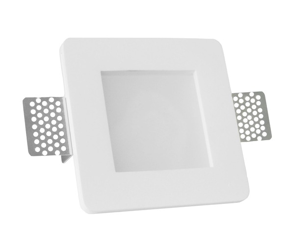 Sádrová - CEN JESSY-SQ120GLASS AKCE - SDK SVÍTIDLO do sádrokartonu JESSY SKLO 120x1020xh62 GU10 IP20 - CENTURY - foto 1