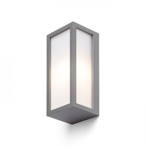 Nástěnná - RED R12568 DURANT nástěnná stříbrnošedá 230V E27 18W IP54 - RED - DESIGN RENDL - foto 1