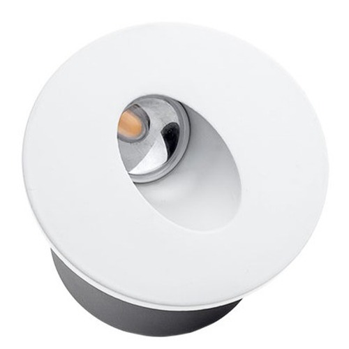 LED krokové svetlá - LED krokové světlo bílé kulaté - foto 1