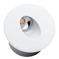 LED krokové svetlá - LED krokové světlo bílé kulaté