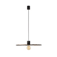 Dekorativní - FARO 68590-69 COSTAS 600 závěsné svítidlo, černá/ratan - FARO