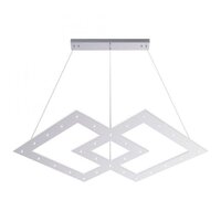 Hranatá - PN 2536-95 PURE-COSMO LED závěsné svítidlo v puristickém designu s nastavitelnou barvou světla a funkcí stmívání 2700-5000K - PAUL NEUHAUS