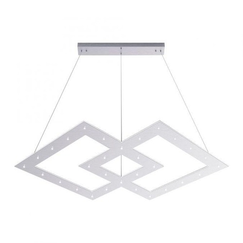 Hranatá - PN 2536-95 PURE-COSMO LED závěsné svítidlo v puristickém designu s nastavitelnou barvou světla a funkcí stmívání 2700-5000K - PAUL NEUHAUS - foto 1
