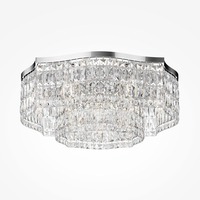 Dekorativní - M DIA005CL-10CH Stropní svítidlo Dune 10xE14 600W chrom křišťál kov - MAYTONI