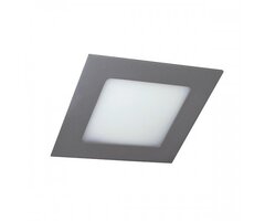 Hranatá - KHL K50210.GY.6K Zápustné svítidlo DISC hranaté šedé LED 8W 6000K 120x120mm hranaté - KOHL-Lighting