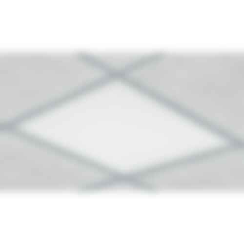 LED panely - FAN LED-PANEL-60X60BK LED panel bílá akrylát / hliník 40 W 4800 lm 4000 K 59,5 x 59,5 x 3,5 cm - FANEUROPE - foto 1