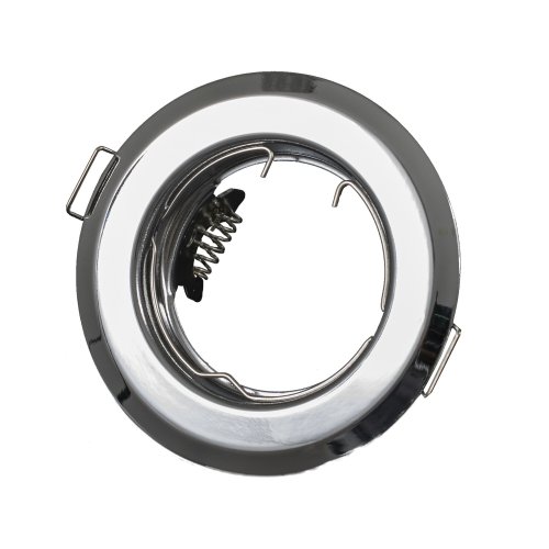 Vestavná bodová svítidla - Podhledový rámeček R50-C chrom - foto 1