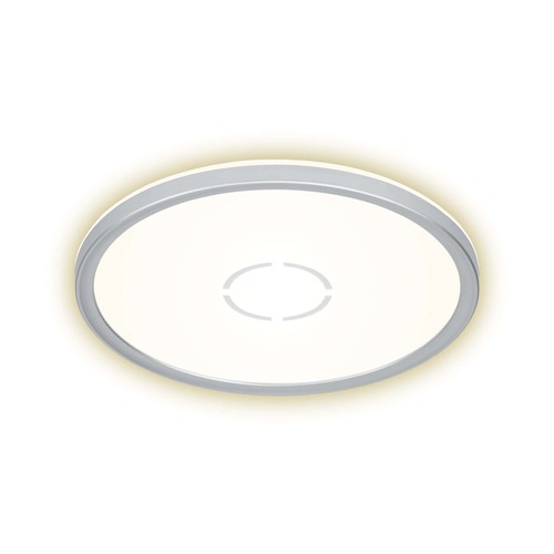 Kruhová - BRI 3391-014 Slim svítidlo LED panel, pr. 29,3 cm, 2400 lm, 18 W, stříbrná - BRILONER - foto 1