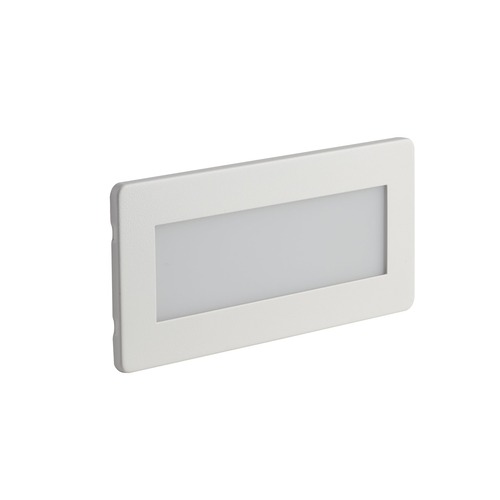 Zapuštěná - FAN INC-BOLT-506CCT Zápustné venkovní svítidlo LED Bolt, bílá/nikl/polykarbonát, 5 W, 350 lm, CCT, IP65, 18,1 x 4,7 x 8,1 cm - FANEUROPE - foto 1