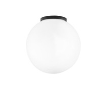 Sloupková - FAN I-POLLY-G30-BCO Venkovní svítidlo Lumetto Polly, plast, bílá, 1 x E27, 31 x 30 cm, IP44 - FANEUROPE