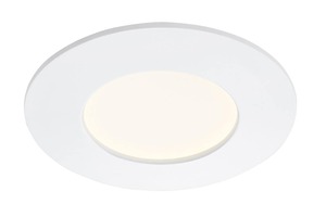 Kruhová - BRI 7282-016 LED vestavné svítidlo, pr. 8,5 cm, 6 W, bílé - BRILONER