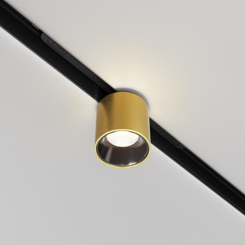 Lištové Magnetic Maytoni Exility - M TR132-2-7W3K-BS Svítidlo pro kolejnicový systém Alfa S 3000K 7W teplá bílá 380lm mosaz hliník Exility - MAYTONI - foto 1
