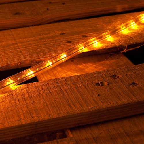 Světelné kabely - DLED LEDRL30Y-1 DecoLED LED hadice - 1m, žlutá - foto 1