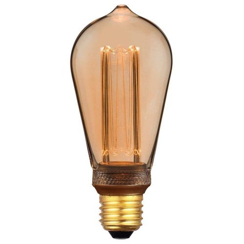 E27 - NOR 2080082758 LED žárovka E27 3,5W ST64 zlatá - NORDLUX - foto 1
