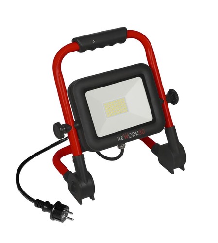 Reflektory - CEN RW-308540 REFLEKTOR LED REWORK PŘENOSNÝ. 30W 4000K 2700Lm s kabelem 2 metry IP65  - CENTURY - foto 1