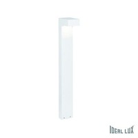 Sloupková - ILUX 115085 Venkovní sloupkové svítidlo Ideal Lux Sirio PT2 big bianco 115085 bílé 80cm GX53 9W - IDEALLUX