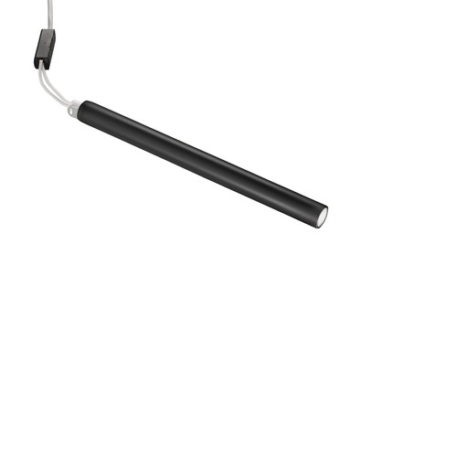 LED moduly - FAN INC-TUBEX-2C-NER Zapustné svítidlo TUBEX, černé, 1 x E02, 2.5 x 2.5 x 31.5 cm - FANEUROPE - foto 1