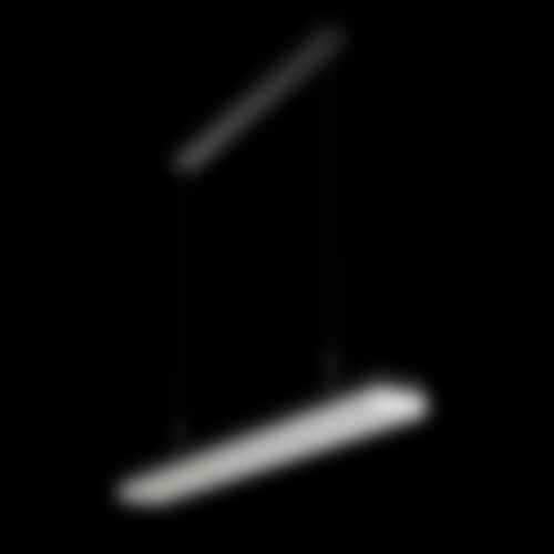 Podélná - OS MAT60084 MATAR LE5 závěsné plastové svítidlo černá / bílá IP40 3000 K 19W LED - OSMONT - foto 1