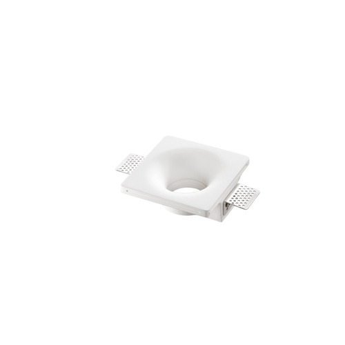 Hranatá - FAN INC-SENSO-1 Zápustné svítidlo Senso, bílé, 1 x GU10, 12 x 12 x 4 cm - FANEUROPE - foto 1