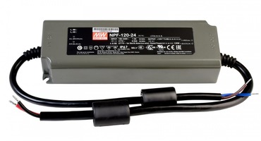 Stabilizované napětí - IMPR 872104 Meanwell napájení CV, NPF-120-24 konstantní napětí 0-5000 mA IP67 24V DC 120,00 W - DEKOLIGHT