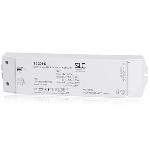 Stabilizované napětí - SLC S32006 SLC Power Supply CV 24V 100W PWM PushDim - TLG - foto 1