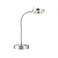Subtilní - PN 4181-55 HENSKO LED stolní lampa stříbrná nastavitelné 3 krokové Tochdimmer teplá bílá Licht 3000K - PAUL NEUHAUS