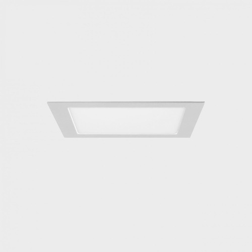 Hranatá - KHL K51703.02.RF.WH-WH.OP.ST.8.30.D1 DISC SQ zapuštěné svítidlo s rámečkem bílá 12 W 3000K 1-10V - KOHL-Lighting - foto 1