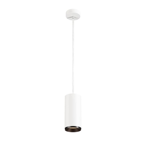 Subtilní - LA 1004639 NUMINOS® PD DALI L vnitřní LED závěsné svítidlo bílá/černá 3000 K 36° - BIG WHITE (SLV) - foto 1