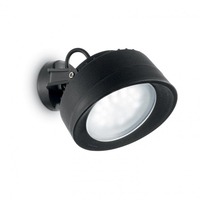 Nástěnná - ILUX 145341 Venkovní nástěnné svítidlo Ideal Lux Tommy AP1 nero 145341 černé - IDEALLUX