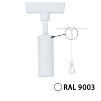 Lišty a příslušenství - P 95655 URail univerzální adaptér pro závěs max. 50W 230V bílá - PAULMANN
