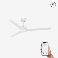 WiZ - FARO 33721WP NUU, bílá, stropní ventilátor s DC motorem SMART - FARO