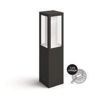 SmartHome Paul Neuhaus - PH 17454/30/P7 Hue LED White and Color Ambiance Venkovní sloupkové svítidlo Philips Impress 17454/30/P7 černé 40cm 2200K-6500K RGB s adaptérem - PHILIPS HUE (915005766501)