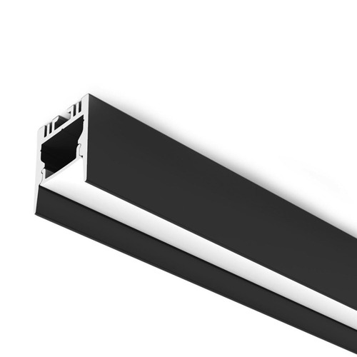 Al profily k přisazení - SLC S40117B Profil Pro A5 2m přisazený hluboký černý - TLG - foto 1